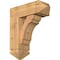 Ekena Millwork Olympic Arts and Crafts Smooth Bracket w/ Offset Brace, Western Red Cedar, 7 1/2"W x 20"D x 24"H BKT0806X20X24OLY03SWR - alternate 1